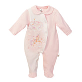 FIRST BABY Pink Unicorn Babygrow